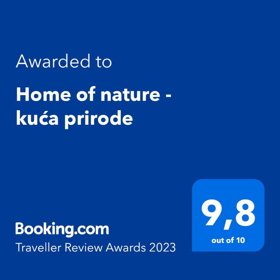 Home Of Nature - Kuca Prirode Odžak Exteriör bild